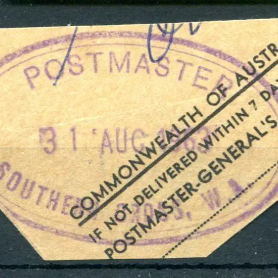 Southern Cross Postmaster Complete clear ...