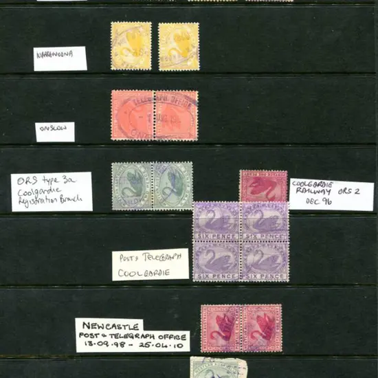 Western Australia ORS Telegraph & Postal Telegraph ...