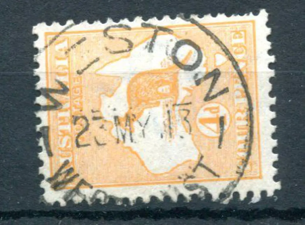 Weston B29-a 90% clear strike on 4d orange ... Image 1++