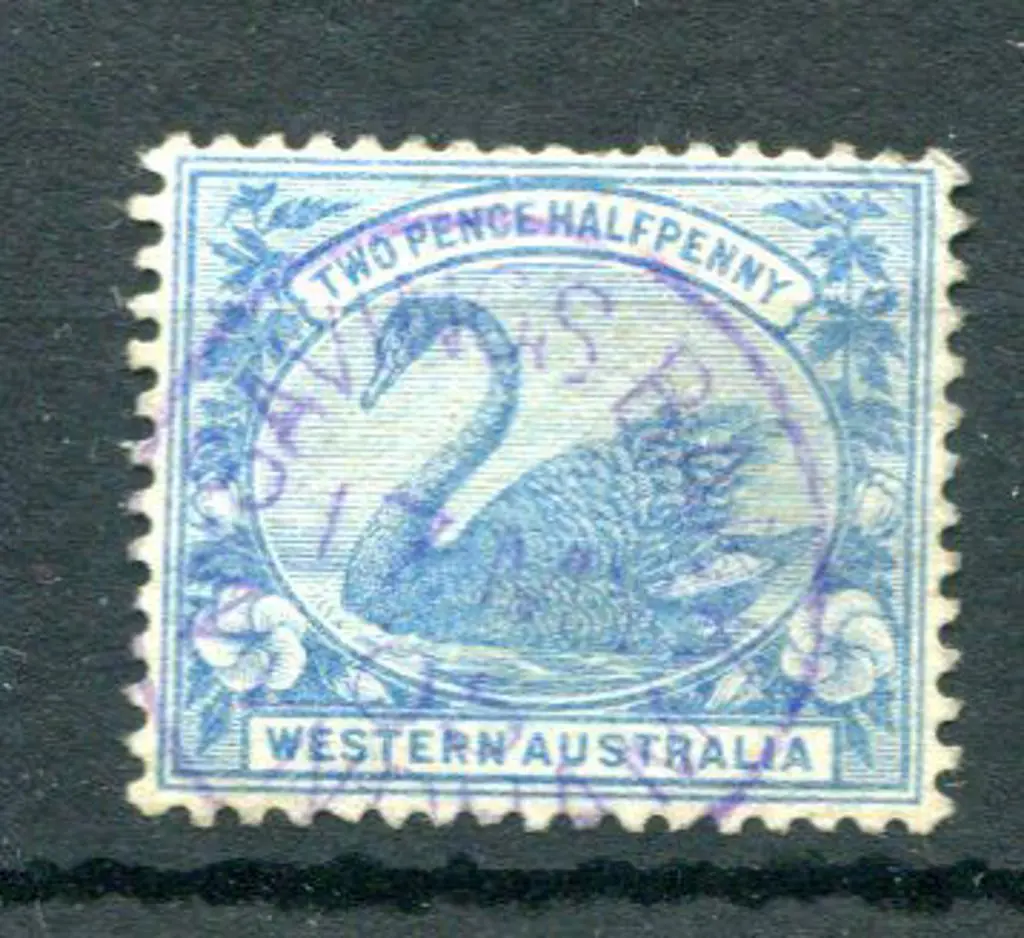 Wyndham Savings Bank Sbi 90% strike on 2½d blue ... Image 1++