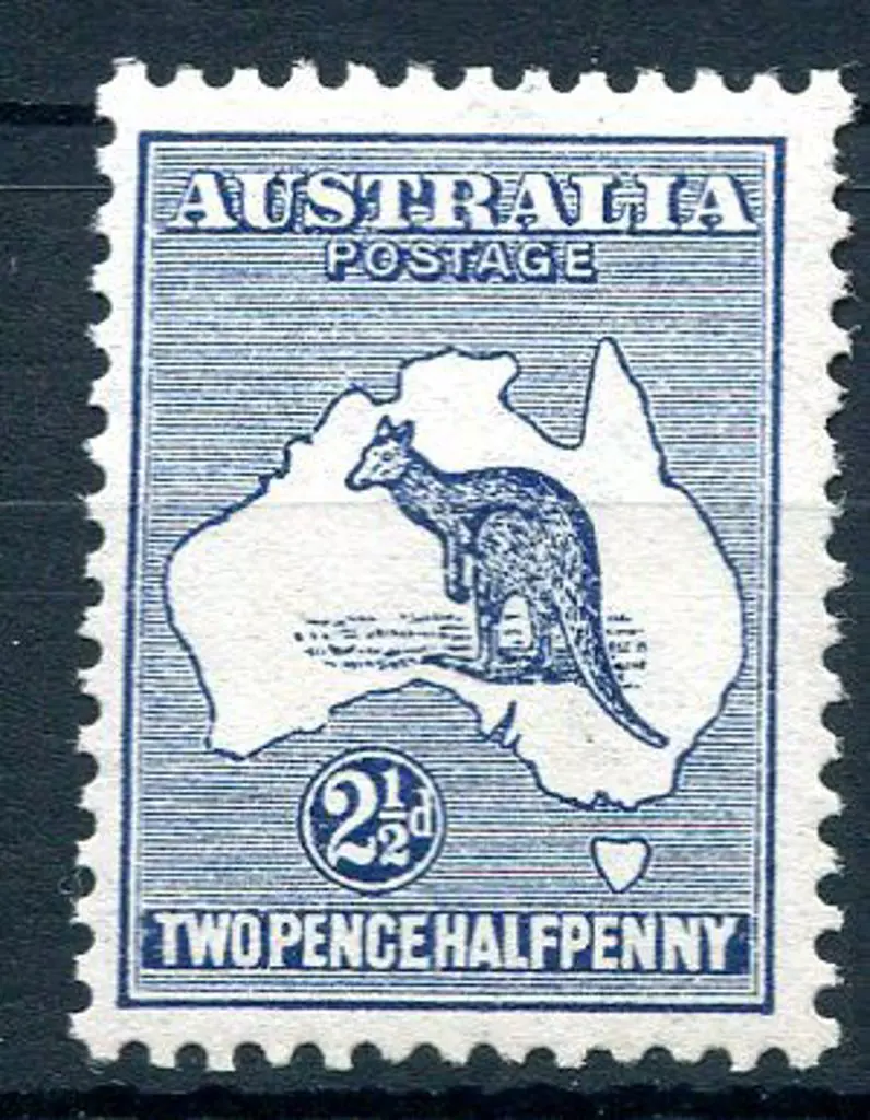 2½d indigo. Fine MUH & well centred. SG 4, ACSC ... Image 1++