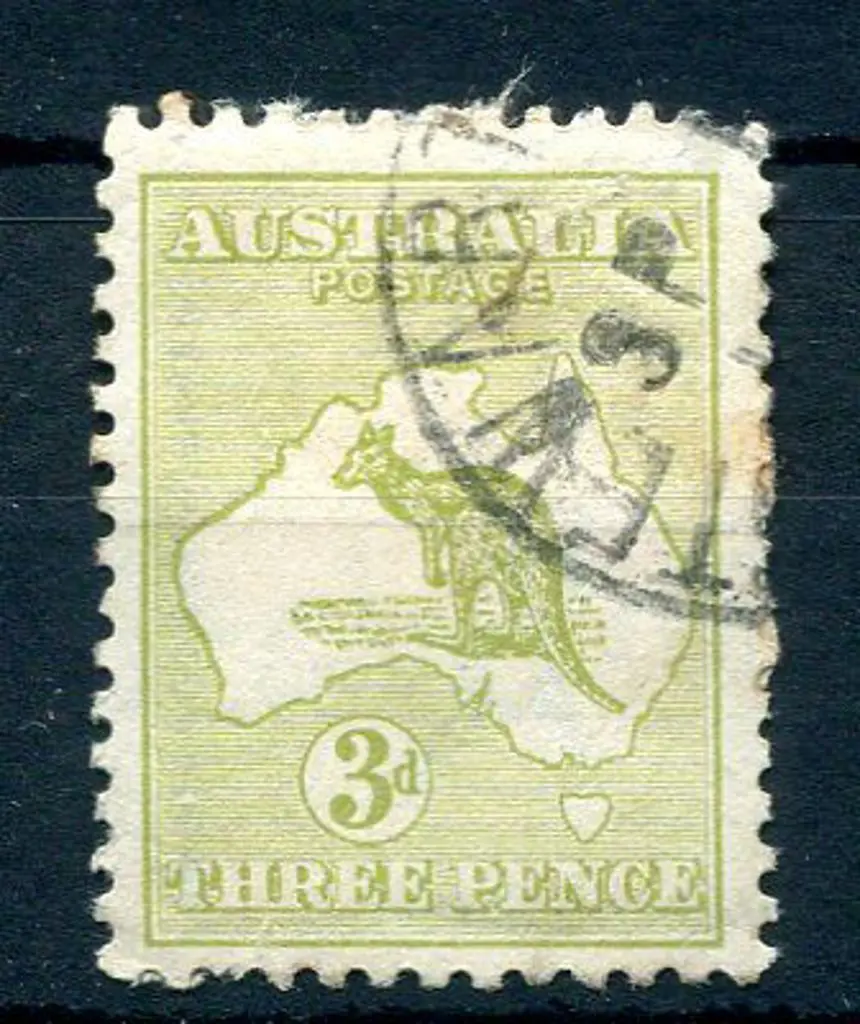 3d olive, Die II in early state with "white flaw ... Image 1++
