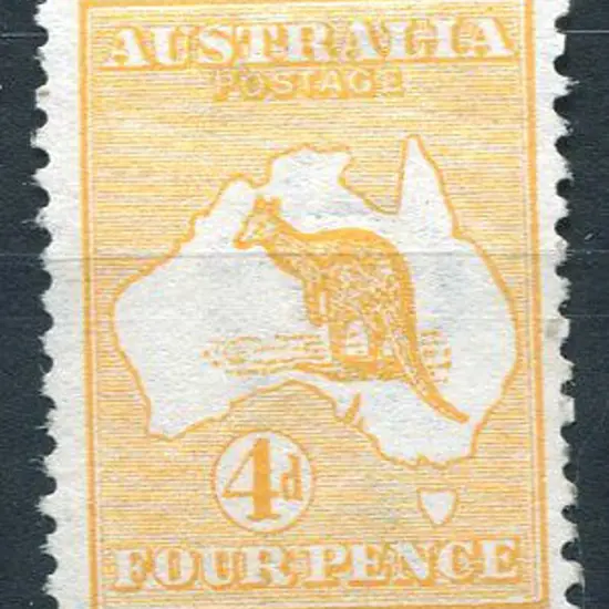 4d orange. MVLH, centered low right. SG 6, ACSC ...