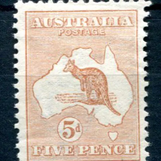 5d pale chestnut MH with diagonal crease. ACSC ...