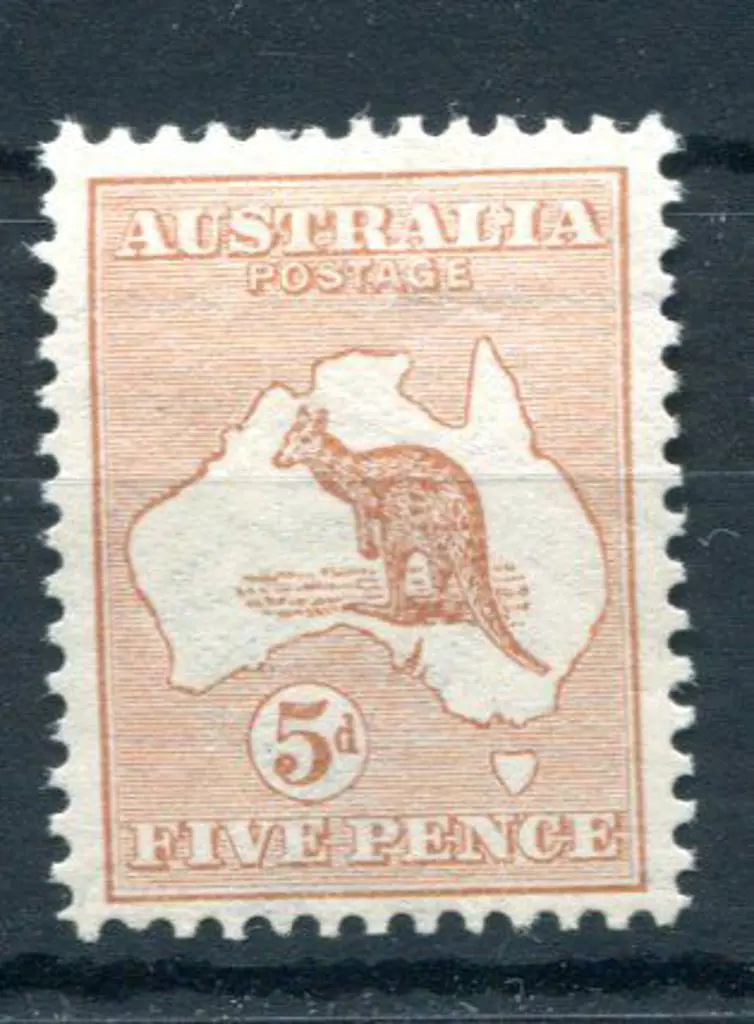 5d pale chestnut. MLH & well centred. SG 8, ACSC ... Image 1++