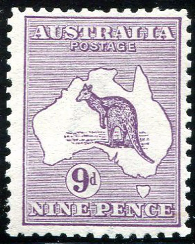 9d violet. Fresh MUH, centered slightly right. SG ... Image 1++