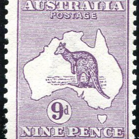 9d violet. Fresh MUH, centered slightly right. SG ...