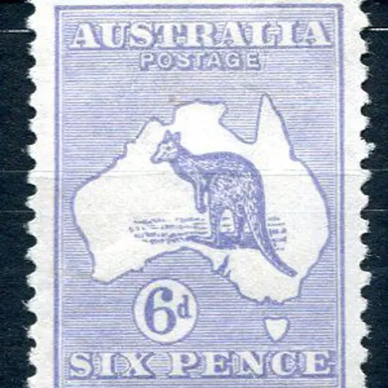 6d violet-blue, Die IIB. MLH, faint crease. Well ...