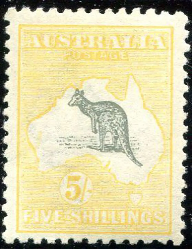 5/- grey & pale yellow. Superb MUH with fresh ... Image 1++