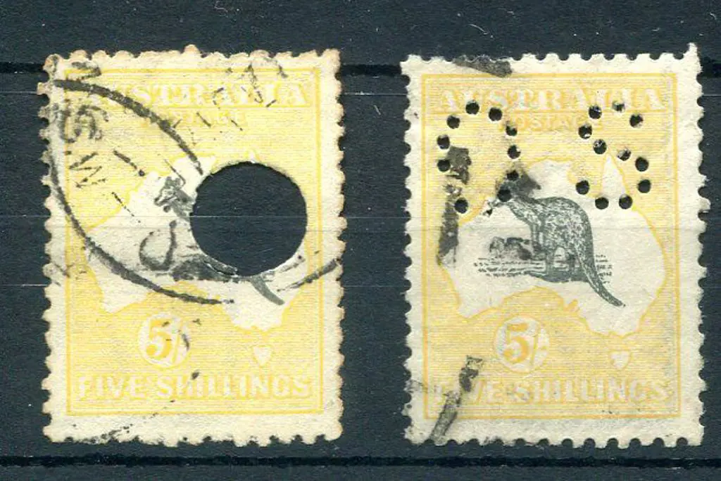 5/- grey-black & chrome with large telegraph ... Image 1++