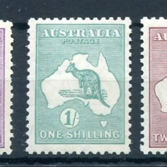 6d MLH, 9d MLH, 1/- MUH & 2/- MLH Plus 6d ovptd ...