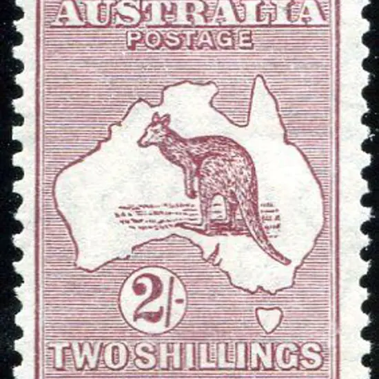1929/30 Small Multiple Watermark 2/- maroon, Die ...
