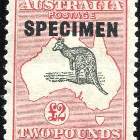 1929/30 Small Multiple Watermark £2 grey & pale ...