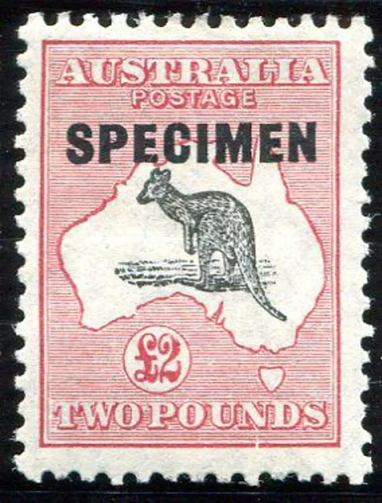 1929/30 Small Multiple Watermark £2 grey & pale ... Image 1++