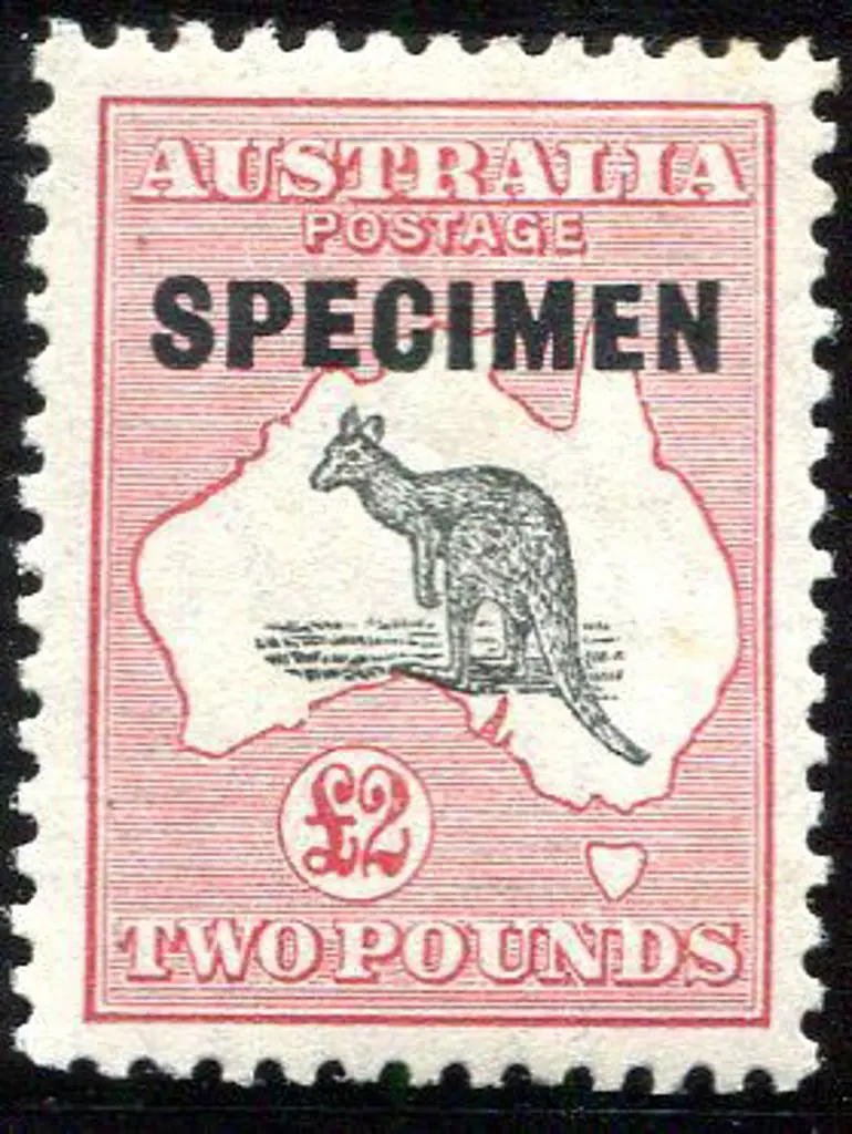 1929/30 Small Multiple Watermark £2 grey & pale ... Image 1++