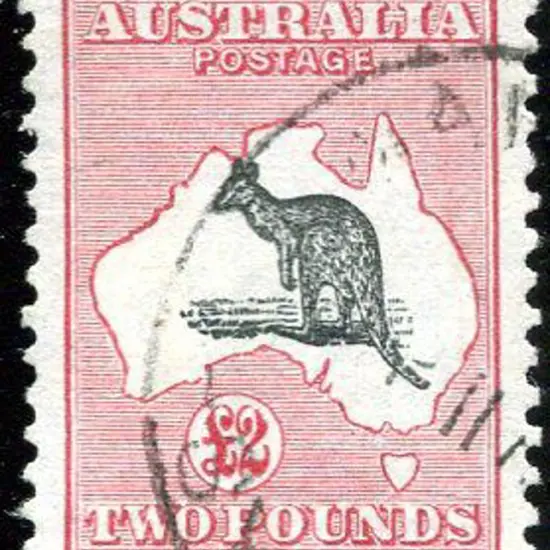 1929/30 Small Multiple Watermark £2 grey & pale ...
