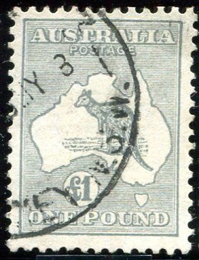 1931-47 CofA £1 grey, DieIIB. Fine used. SG 137, ... Image 1++