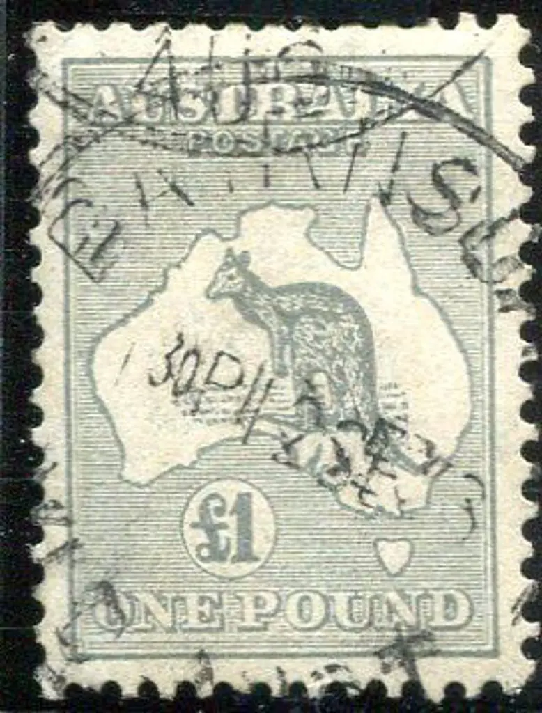 1931-47 CofA £1 grey. Good to fine used with ... Image 1++