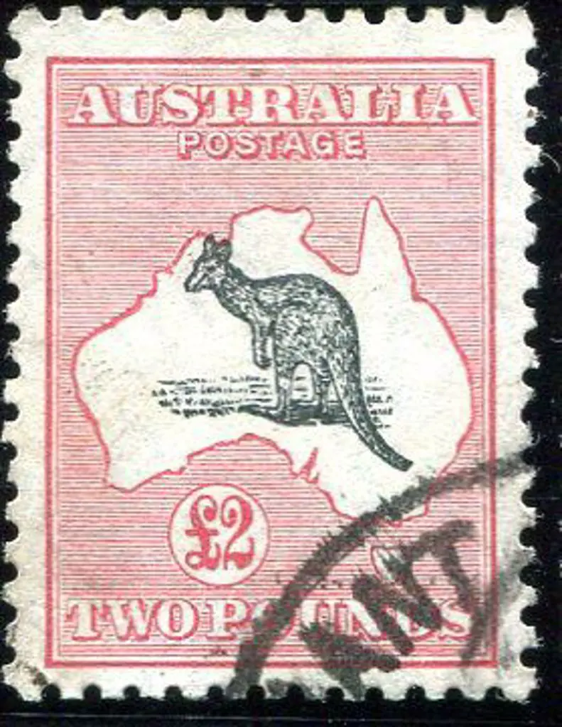 1931-47 CofA £2 grey-black & rose-crimson. Fine ... Image 1++