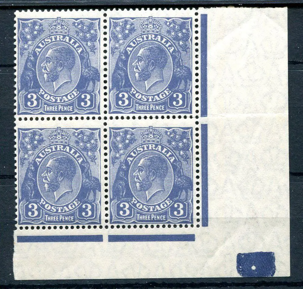 1926-30 Small Multiple Watermark Perf. 13½x12½ 3d ... Image 1++