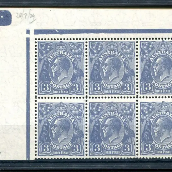 1926-30 Small Multiple Watermark Perf. 13½x12½ 3d ...