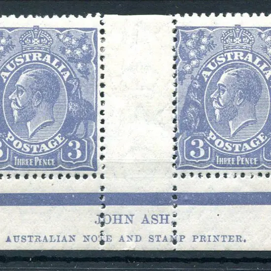 1926-30 Small Multiple Watermark Perf. 13½x12½ 3d ...