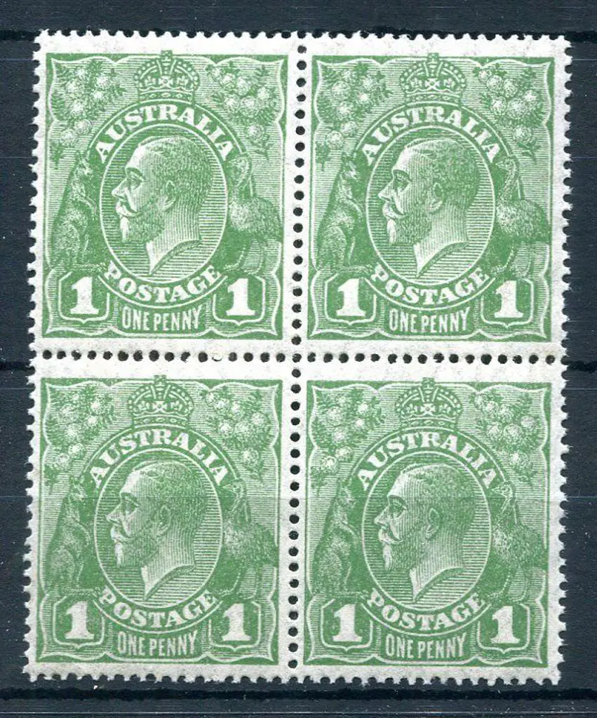 1926-30 Small Multiple Watermark Perf. 13½x12½ 1d ... Image 1++