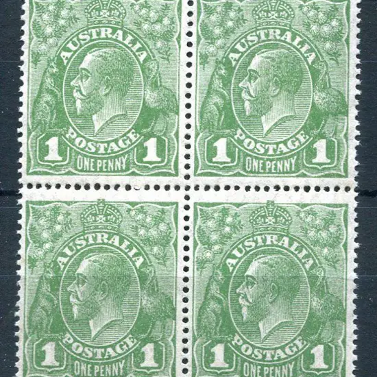 1926-30 Small Multiple Watermark Perf. 13½x12½ 1d ...