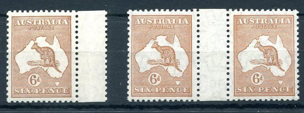 1926-30 Small Multiple Watermark Perf. 13½x12½ 6d ... Image 1++