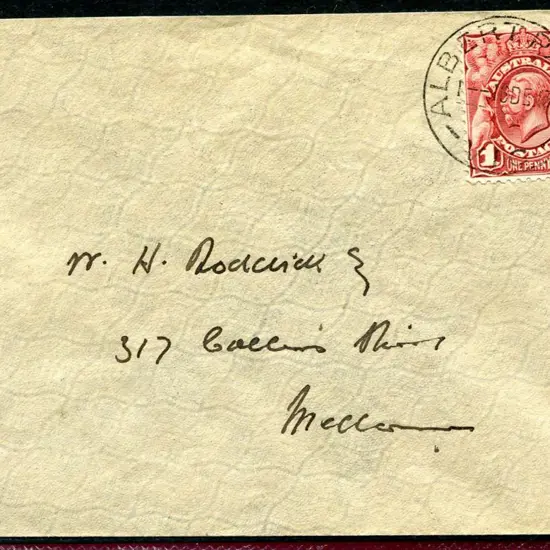 1913 (16th Dec) 1d carmine-red (a little oxidised) ...