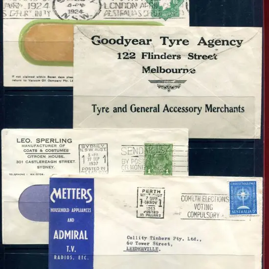1923/24 1½d green KGV embossed env with postage ...