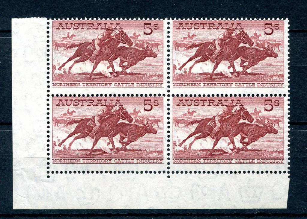 1961/64 5/- Cattle on white paper in bottom left ... Image 1++