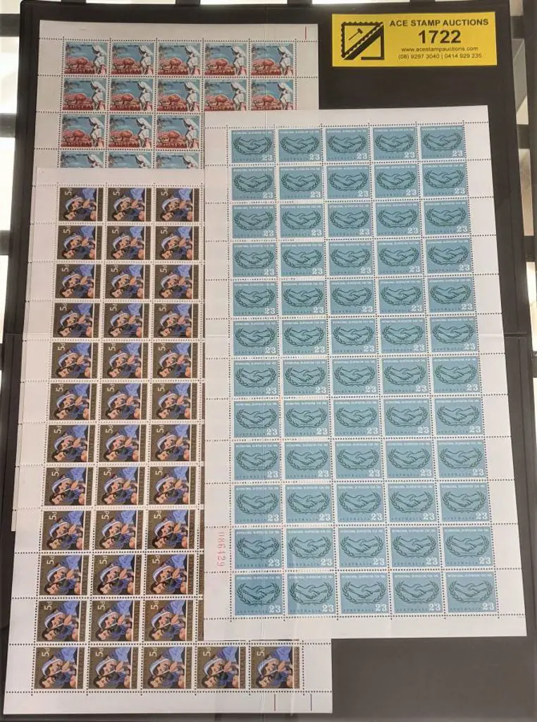 1962 5d Inland Mission, 1965 2/3d ICY & 5d ... Image 1++