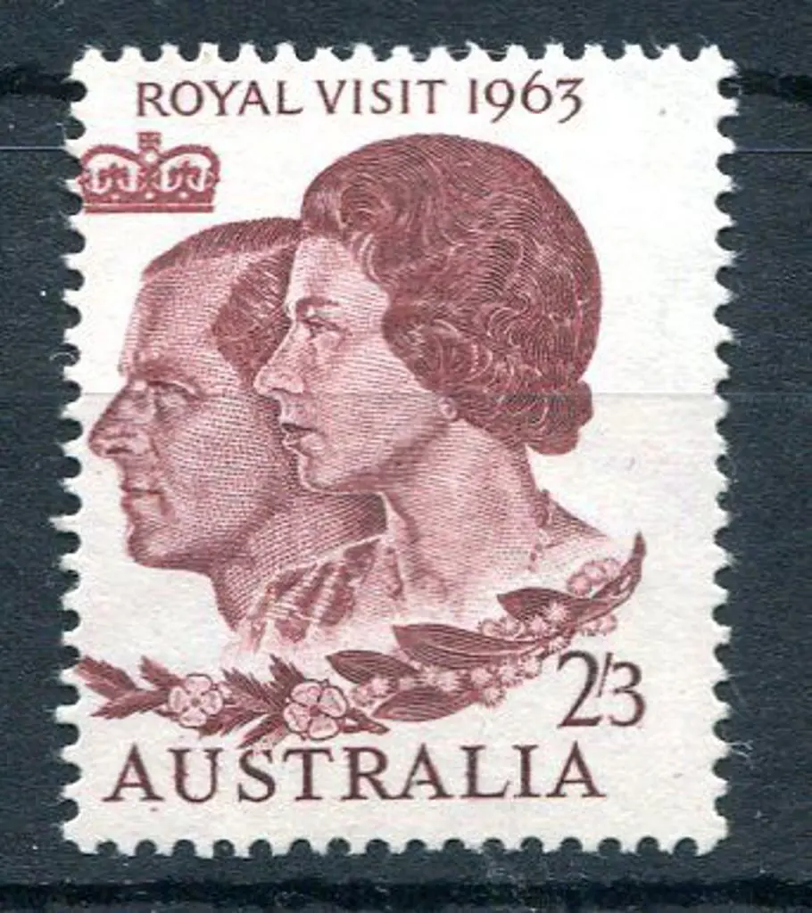 1963 2/3d Royal Visit with misplace perfs 3.5mm to ... Image 1++