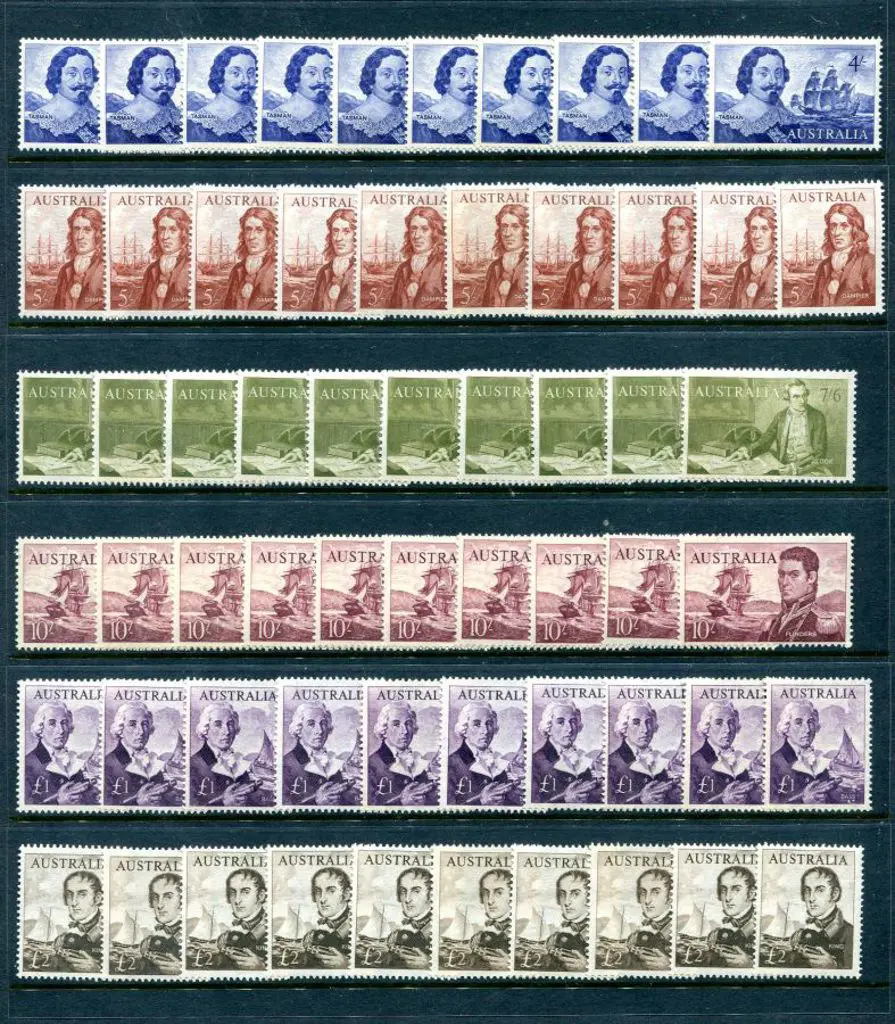 1963/65 Navigators set of 6 to £2 x 10 sets. MUH ... Image 1++