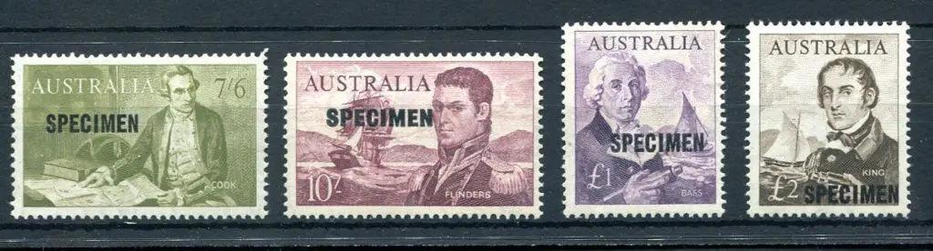 1963/65 Navigators set of 4 to £2 ovptd ... Image 1++