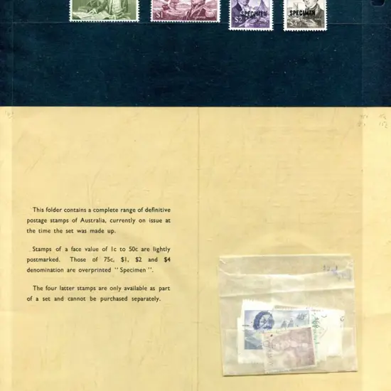 1966 PO folder with original CTO defins & ...
