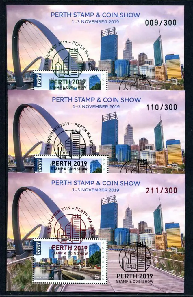 2019 (1st-3rd Nov) Perth Stamp & Coin Show ... Image 1++