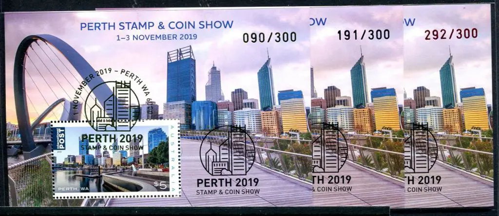 2019 (1st-3rd Nov) Perth Stamp & Coin Show ... Image 1++