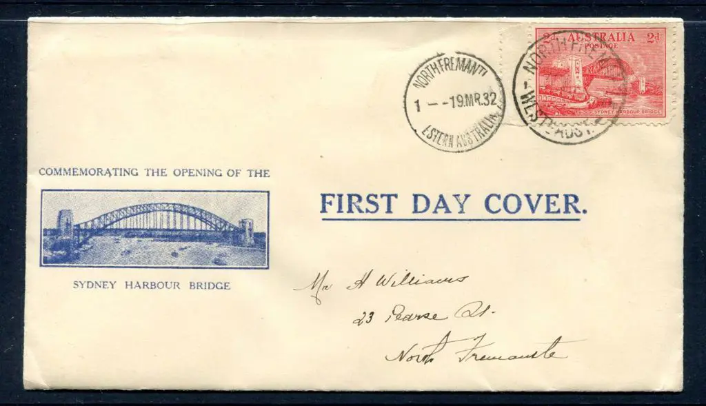 1932 (19th Mar) 2d Sydney Harbour Bridge ... Image 1++