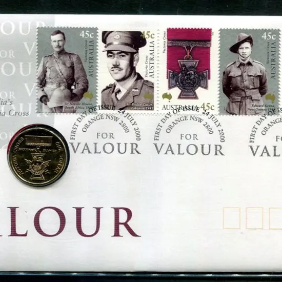 2000 (24th July) Victoria Cross - Valour $1 PNC ...