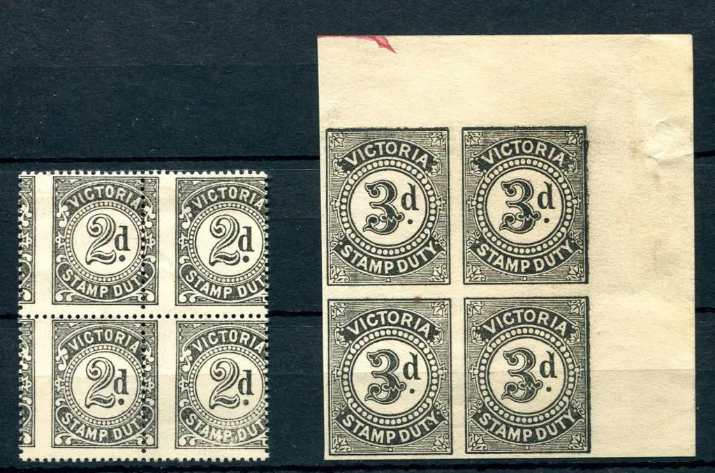 1904 2d Stamp Duty Proof in black with vertical ... Image 1++