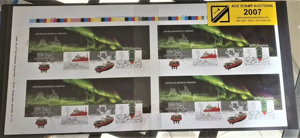 2020 AAT $6.60 RSV Nuyina limited edition ... Image 1++