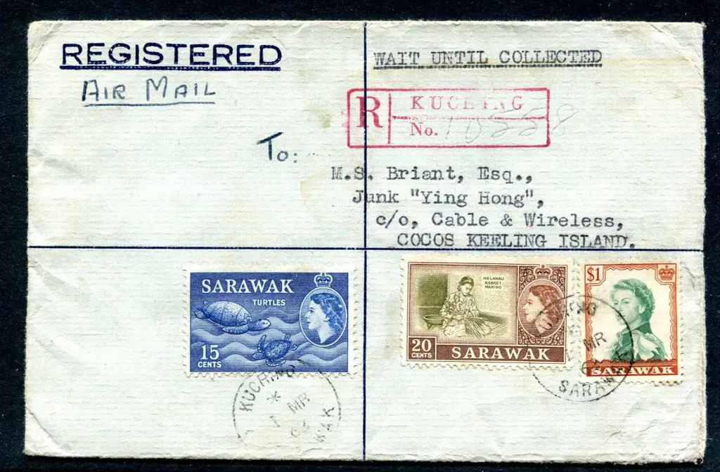 1963 (1st Mar) cover addressed to "M.S. Briant ... Image 1++