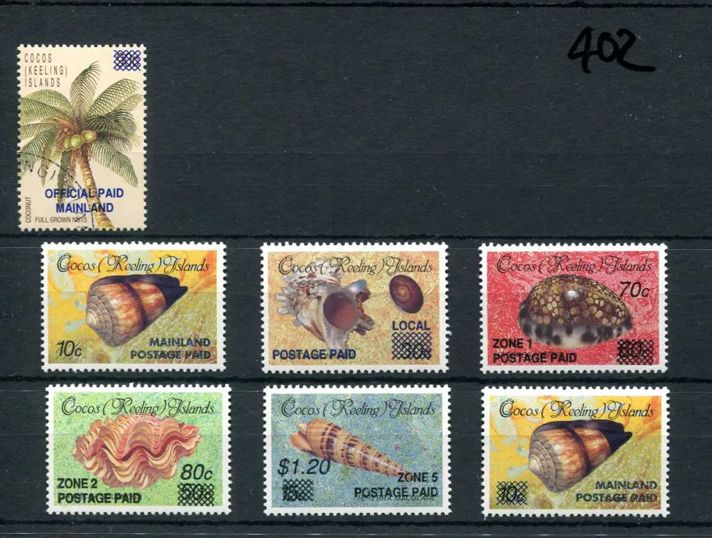 1990/91 Locals & Postage Paid Provisional ovptd ... Image 1++