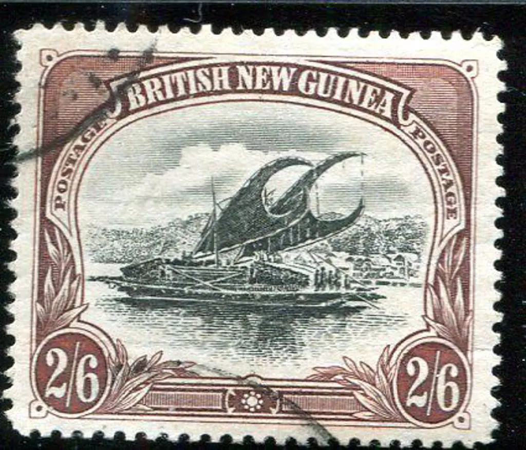 1901/05 2/6d black & brown Lakatoi with horiz wmk. ... Image 1++