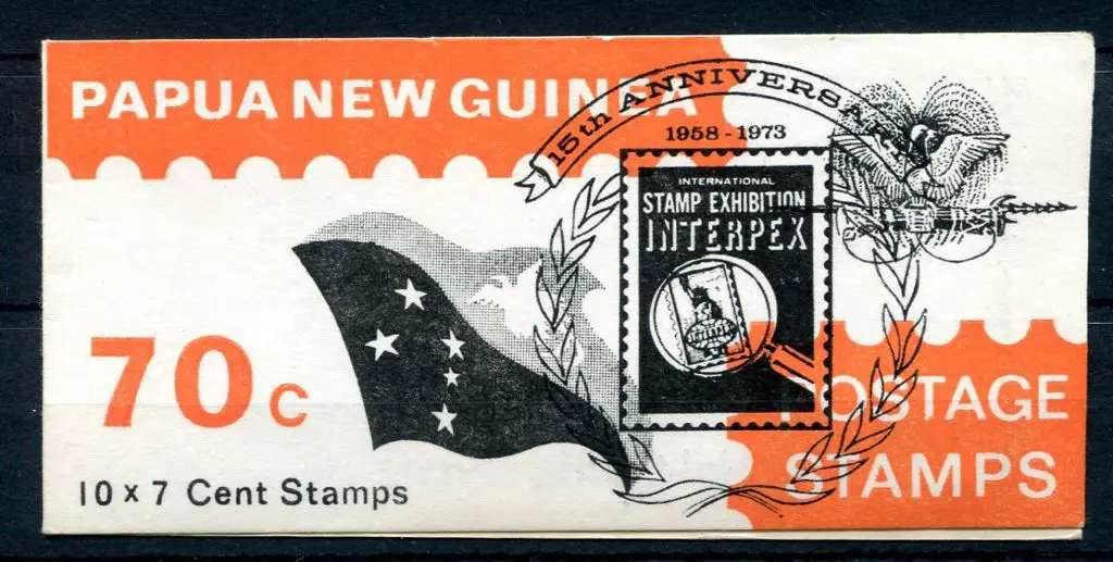 1973 70c Telecom booklet with TAA advert & Port ... Image 1++
