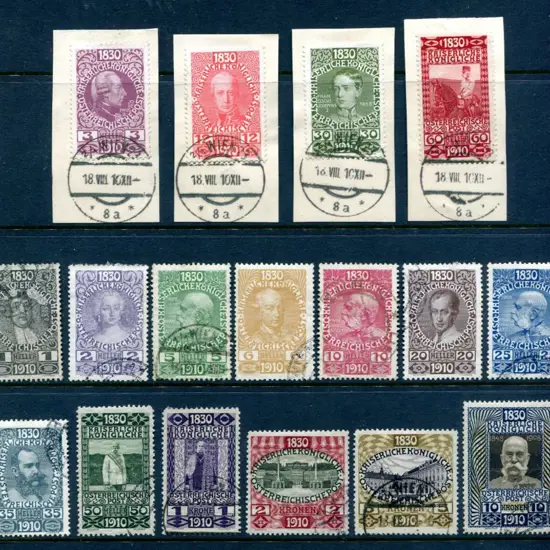 Austria 1910 80th B'day of Emperor Francis Joseph ...