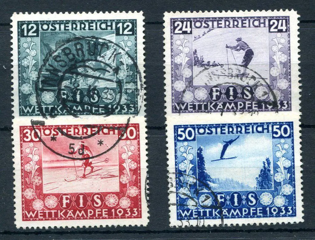 Austria 1933 International Ski Championship Fund ... Image 1++
