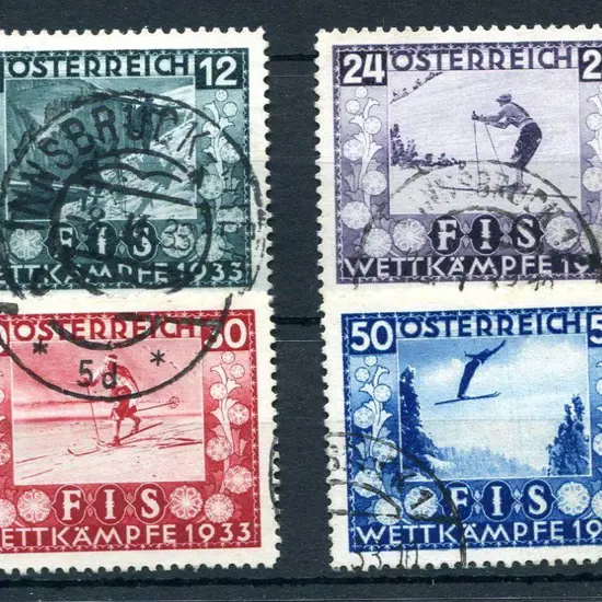Austria 1933 International Ski Championship Fund ...